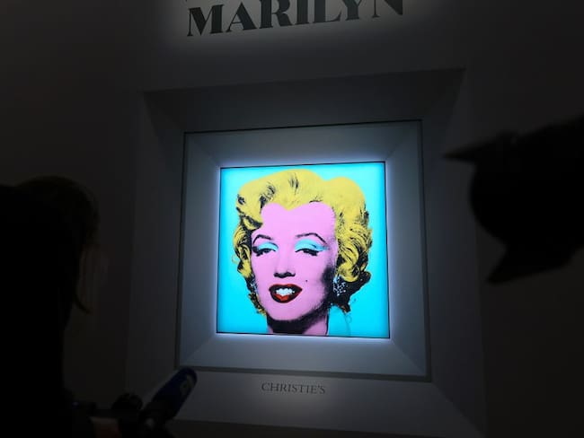 Pintura de Una Marilyn Monroe de Andy Warhol 