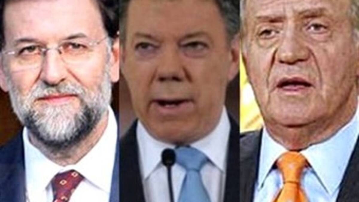 Santos sostendrá audiencia con el Rey de España y reunión con Mariano Rajoy