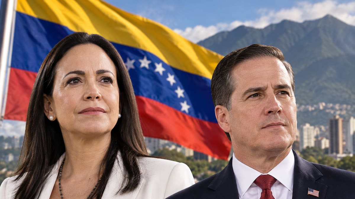 María Corina Machado respalda propuesta de fijar el 24 de julio de 2027 para elecciones en Venezuela