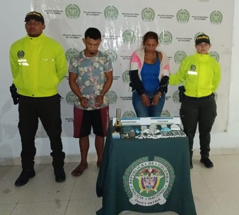 Policía en Bolívar desarticuló “negocio familiar” de estupefacientes en Magangué