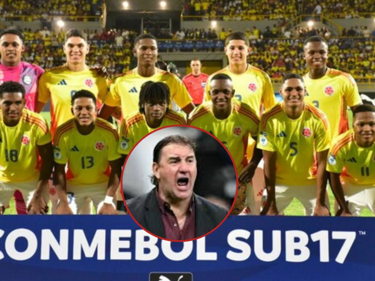 Néstor Lorenzo le dejó un mensaje a la Selección Colombia Sub-17 tras subcampeonato en Sudamericano
