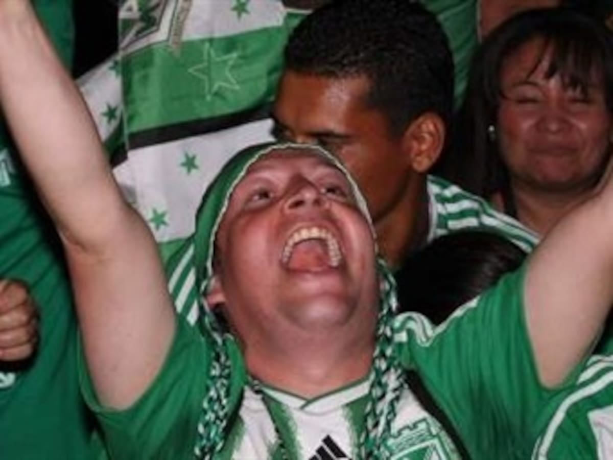 Medellín, de fiesta tras título de Atlético Nacional