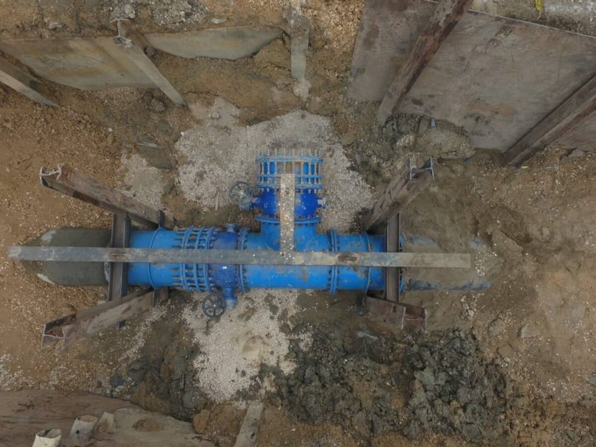 Servicio de agua potable se restableció en Cartagena tras finalización de parada técnica