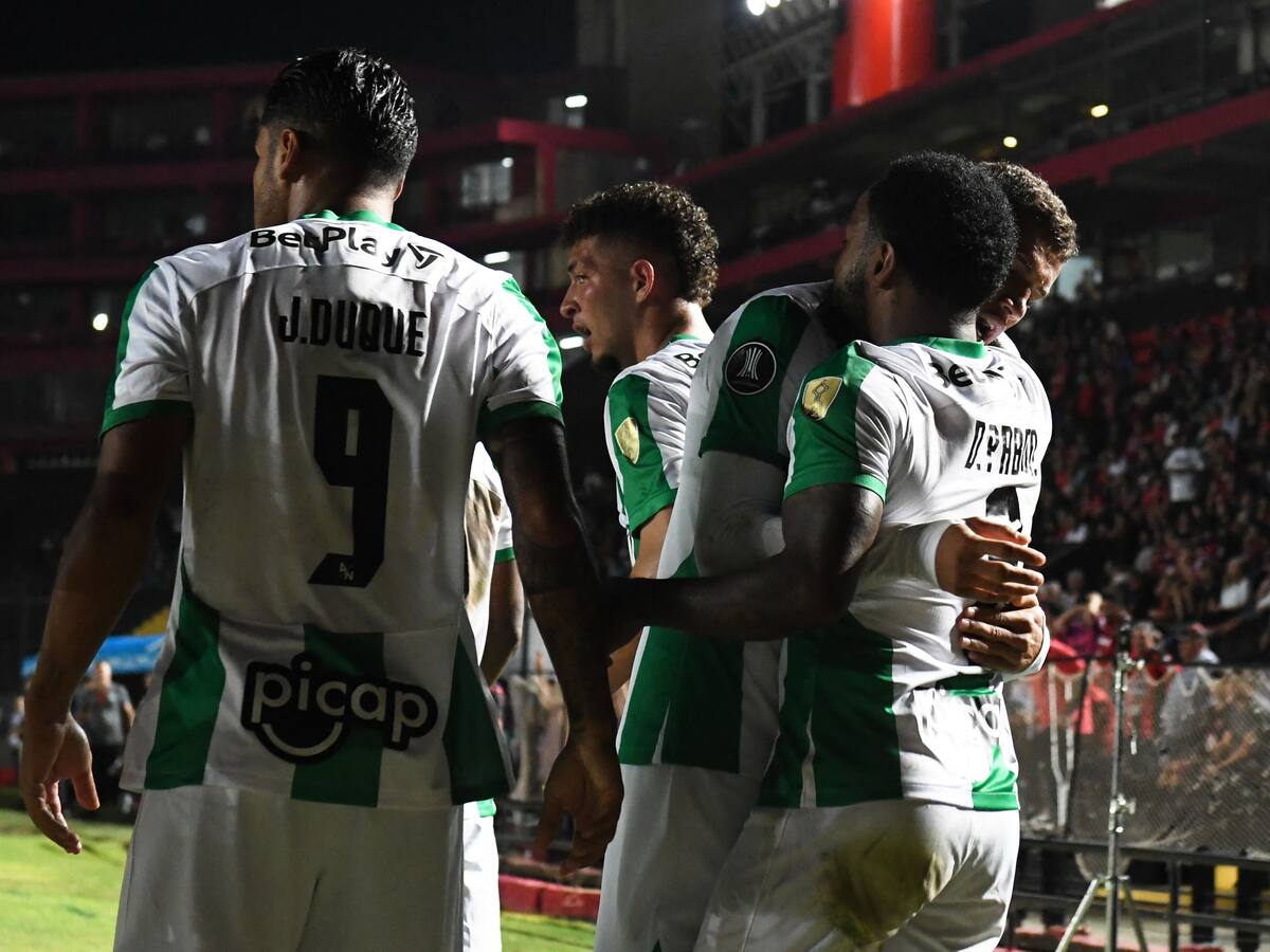 Dorlan Pabón rescata a Nacional: remontada en Argentina ante Patronato