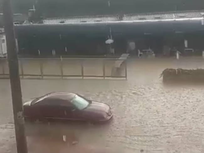 Emergencia en La Calera/Foto: Vecinos del sector