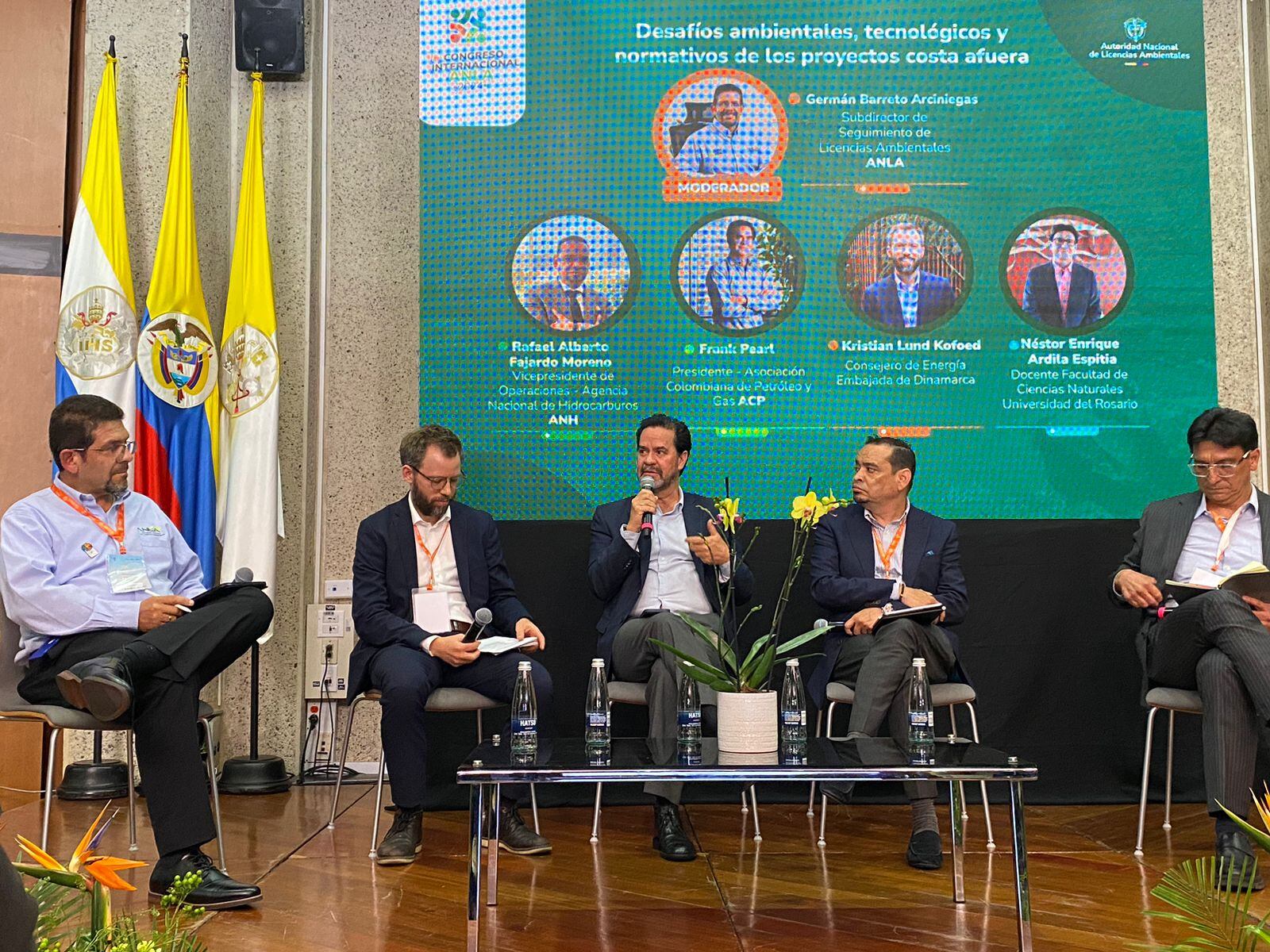 Panelistas del Congreso Internacional de Autoridad Nacional de Licencias Ambientales ( 2024 )