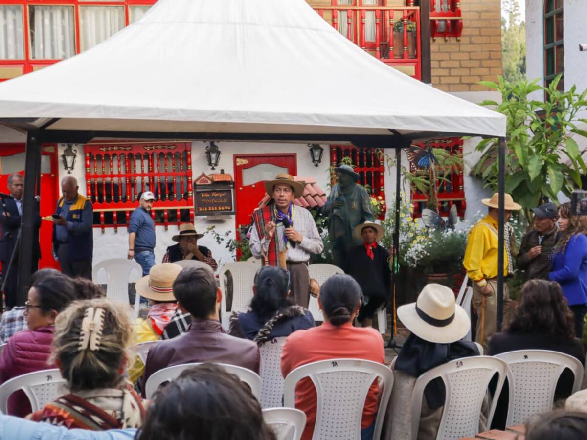 La poesía campesina conquistó el Pueblito Boyacense