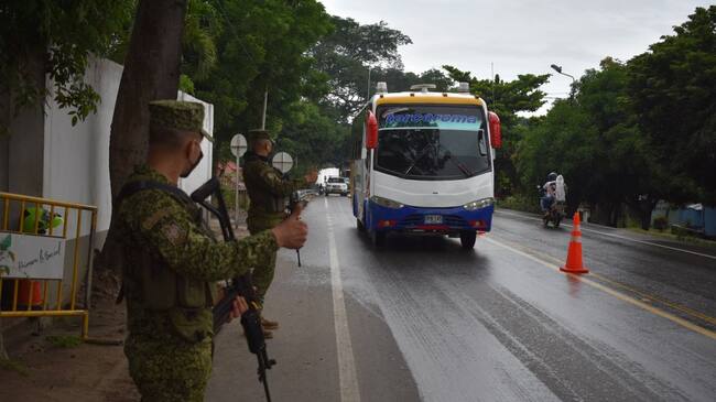 Los controles se concentran en carreteras, ríos y municipios turísticos de la región Caribe