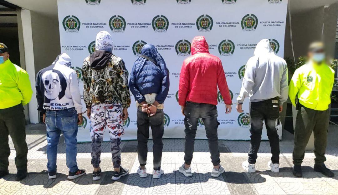 Capturas en Manizales