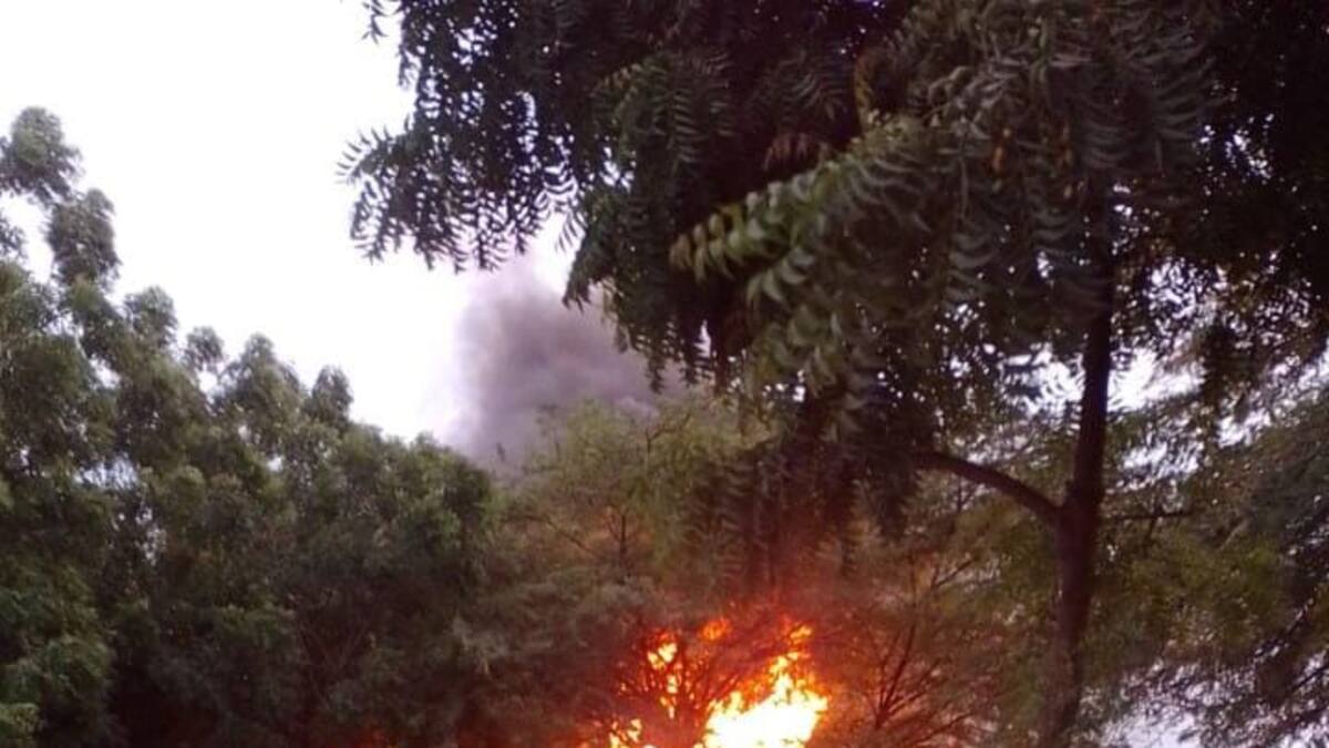 Bus le provoca la muerte a una menor en Tasajera y el hecho provoca desmanes