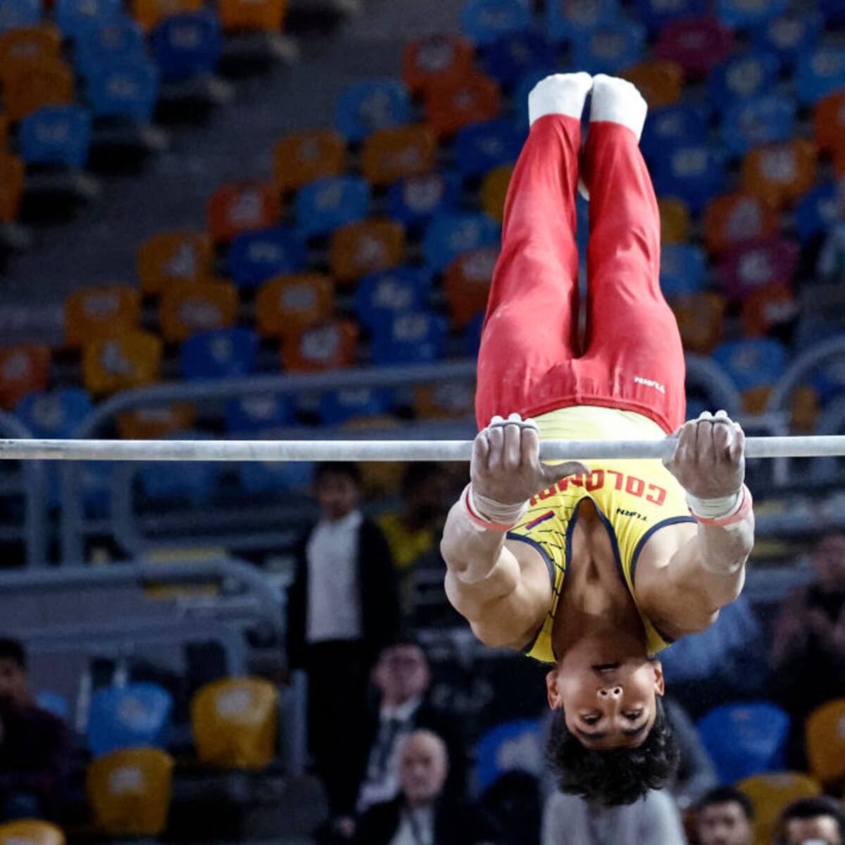 Ángel Barajas clasifica a otra final en la Copa Mundo de Gimnasia