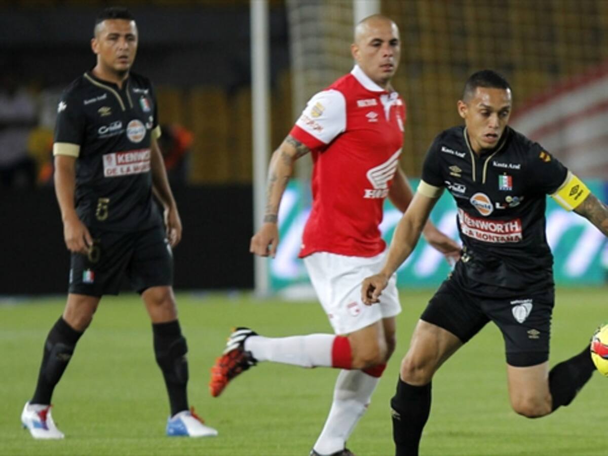 A pesar del empate, Santa Fe sigue de líder en la liga colombiana