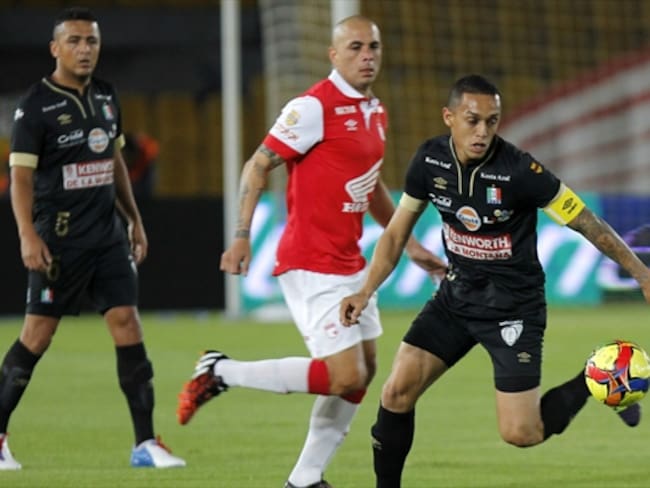 A pesar del empate, Santa Fe sigue de líder en la liga colombiana
