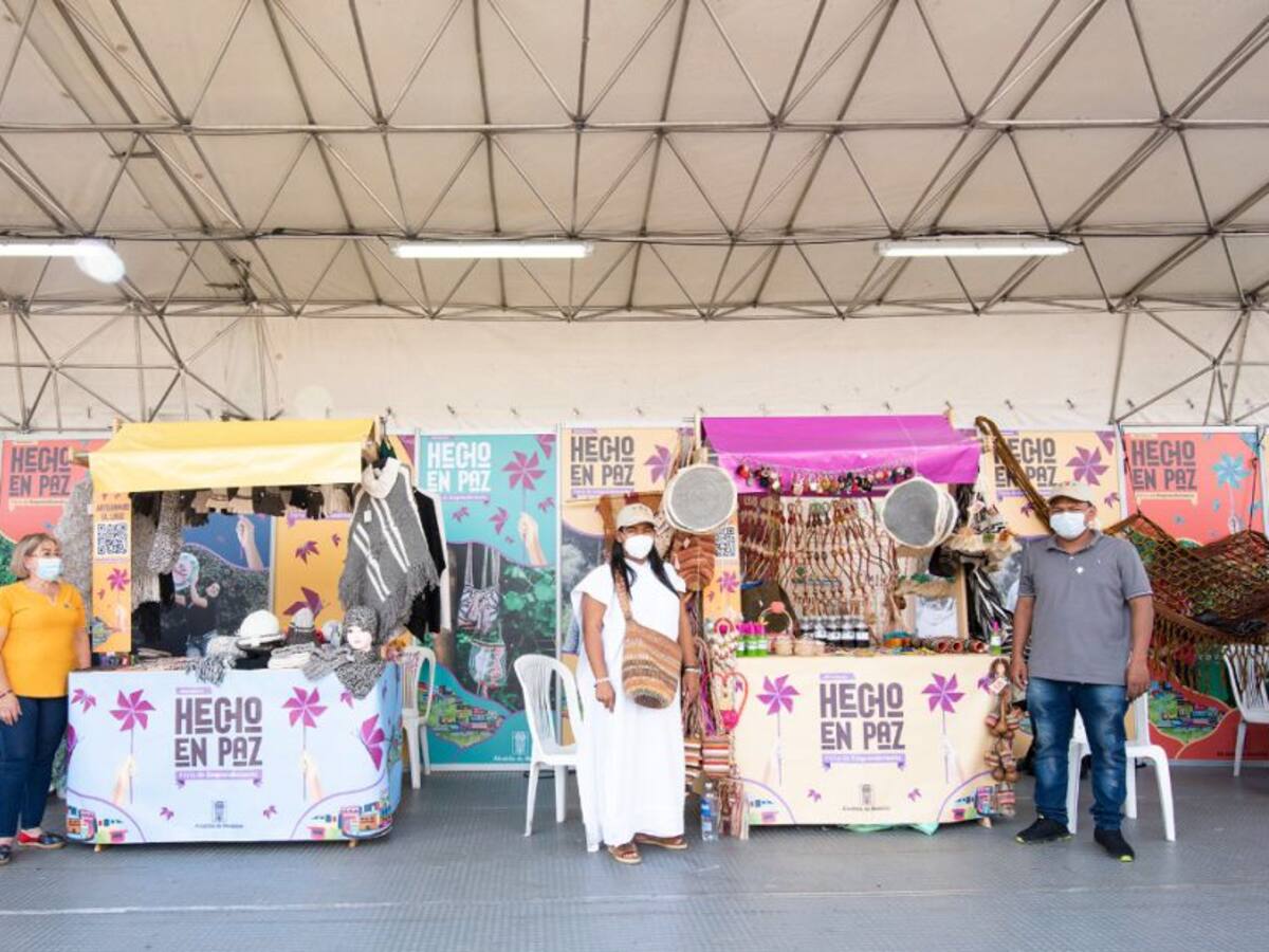 Emprendimientos para la paz, presentes en la Feria de las Flores