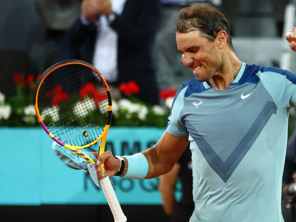 Rafael Nadal regresó al circuito con victoria en Madrid sobre Kecmanovic