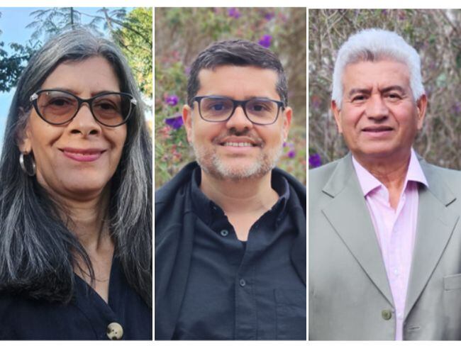 Martha Lucía Peña Quimbaya, estudiante del Doctorado en Desarrollo Sostenible; Carlos Alberto Dávila Cruz y Carlos Humberto González Escobar, profesores e investigadores del Centro de Investigaciones en Medio Ambiente y Desarrollo (CIMAD) de la UManizales.