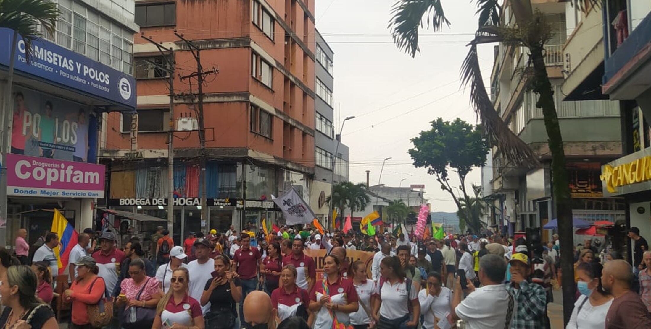 Movilizaciones en Ibagué