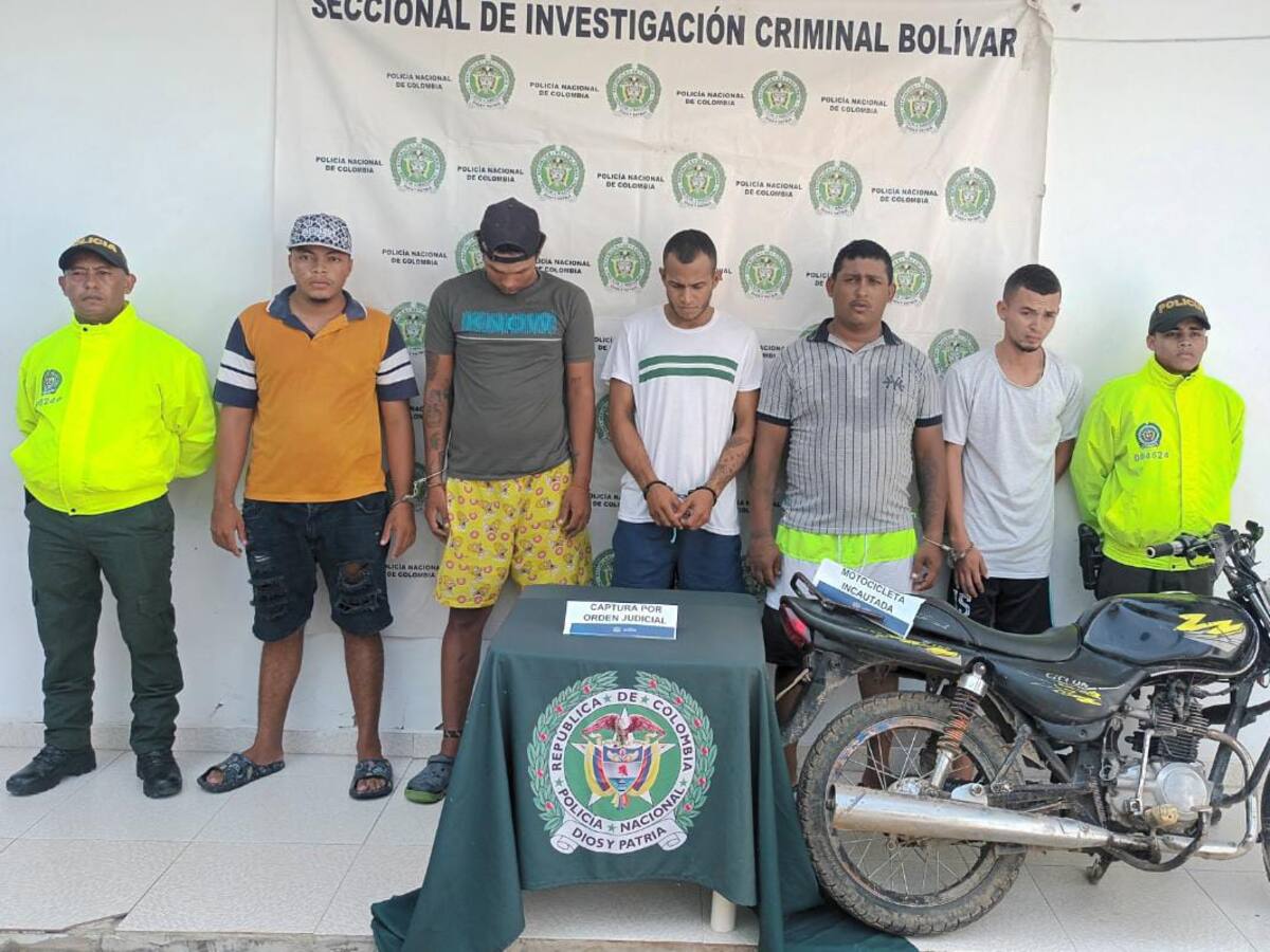 Cayeron en Magangué ‘Los CT 100′ por presunto robo de motocicletas