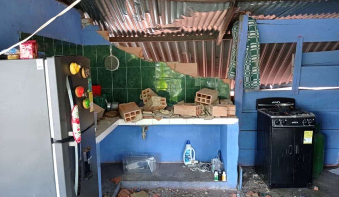 Los damnificados fueron reubicados en albergues, posadas y habitaciones de vecinos