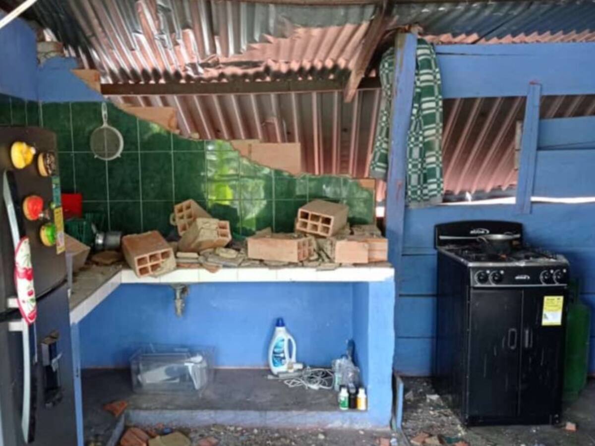 Calamidad pública en Muzo por vendaval que dejó más de 330 casas afectadas