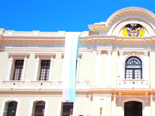 Fachada Alcaldía de Santa Marta