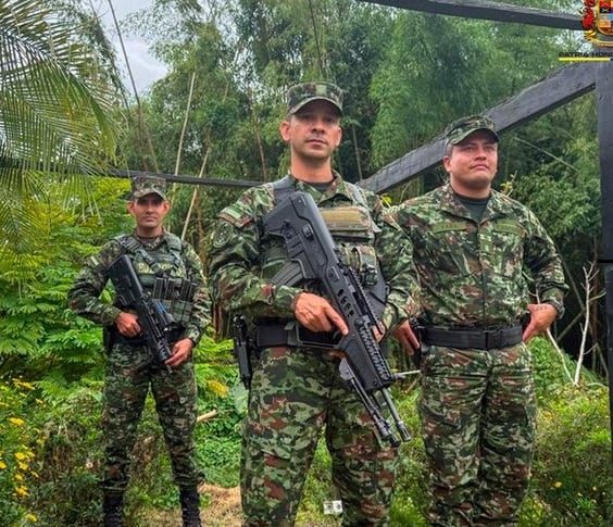 Despliegue de La Octava Brigada del Plan de Democracia en el eje cafetero Foto: Cortesía Ejército