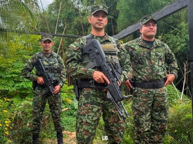 Despliegue de La Octava Brigada del Plan de Democracia en el eje cafetero Foto: Cortesía Ejército