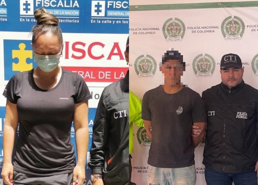 Capturados. Foto: Fiscalía.