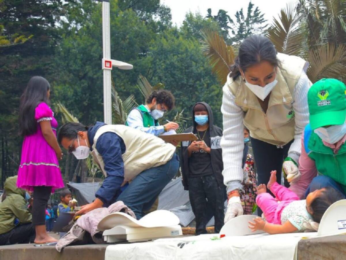 Atienden a 14 niños indígenas embera por complicaciones de salud