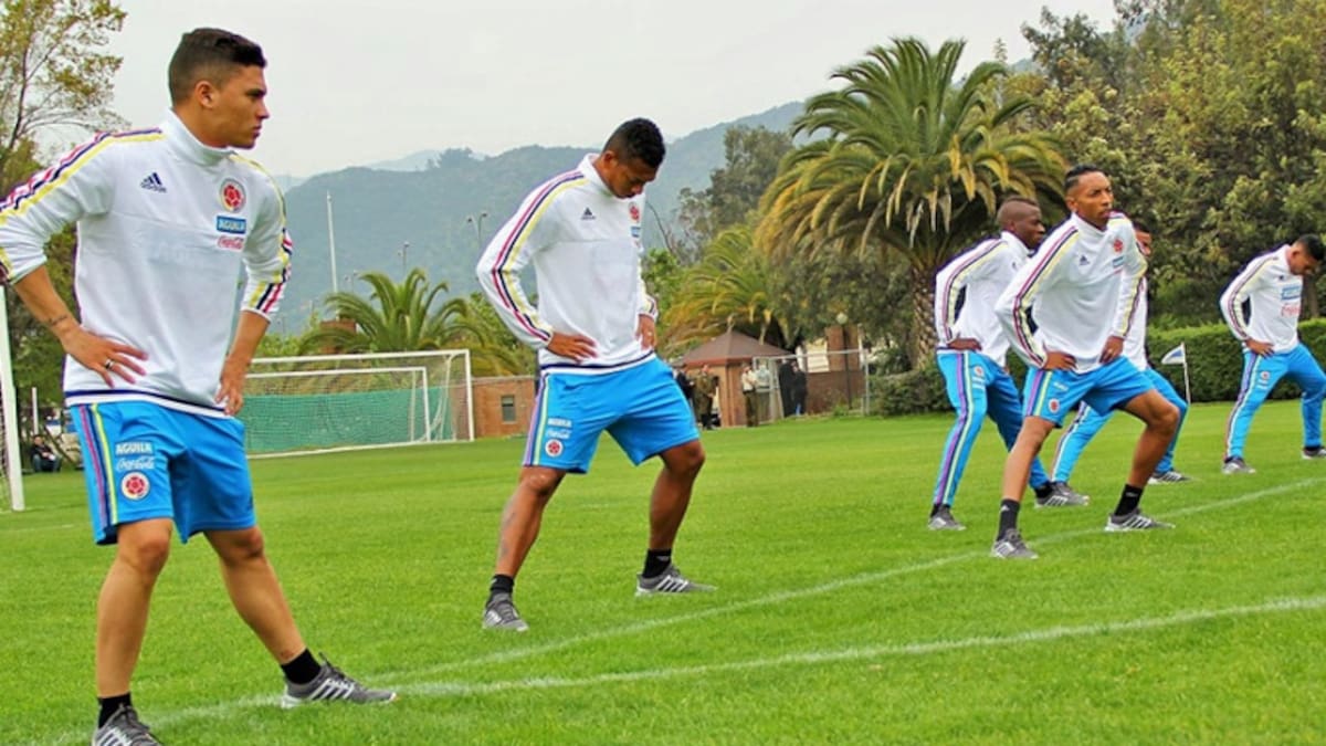 Colombia inició trabajos en Chile de cara a la tercera fecha de las Eliminatorias