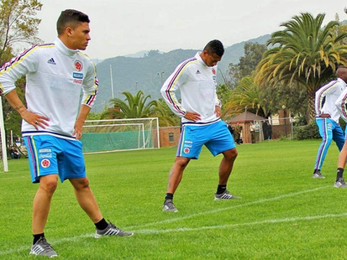 Colombia inició trabajos en Chile de cara a la tercera fecha de las Eliminatorias