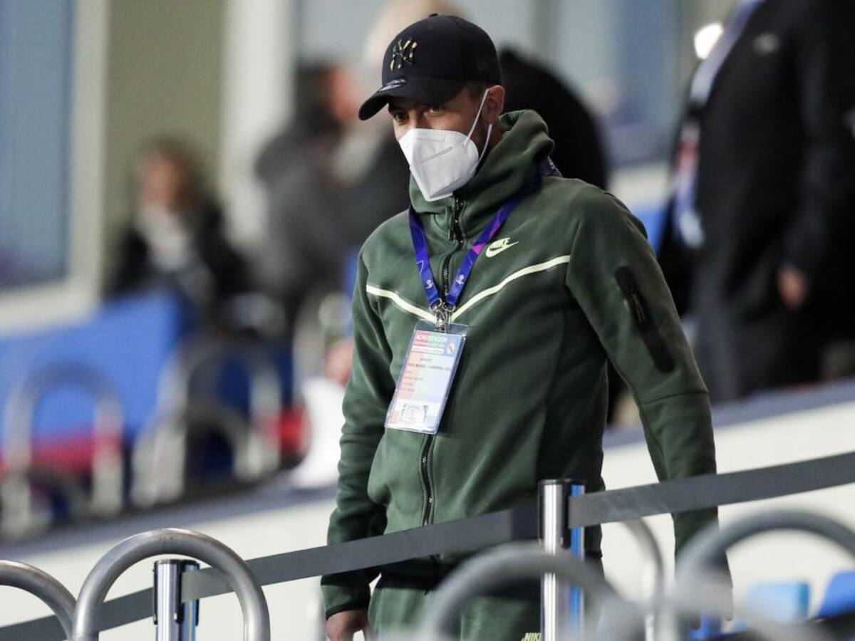 Hazard no fue convocado con Real Madrid para visitar al Liverpool