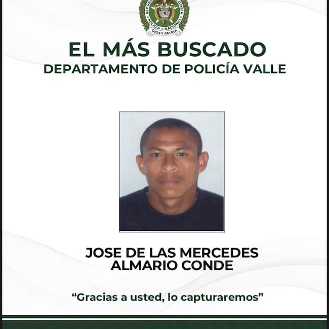 Valle: Cayó cabecilla del Clan del Golfo señalado de sembrar terror con extorsiones y homicidios