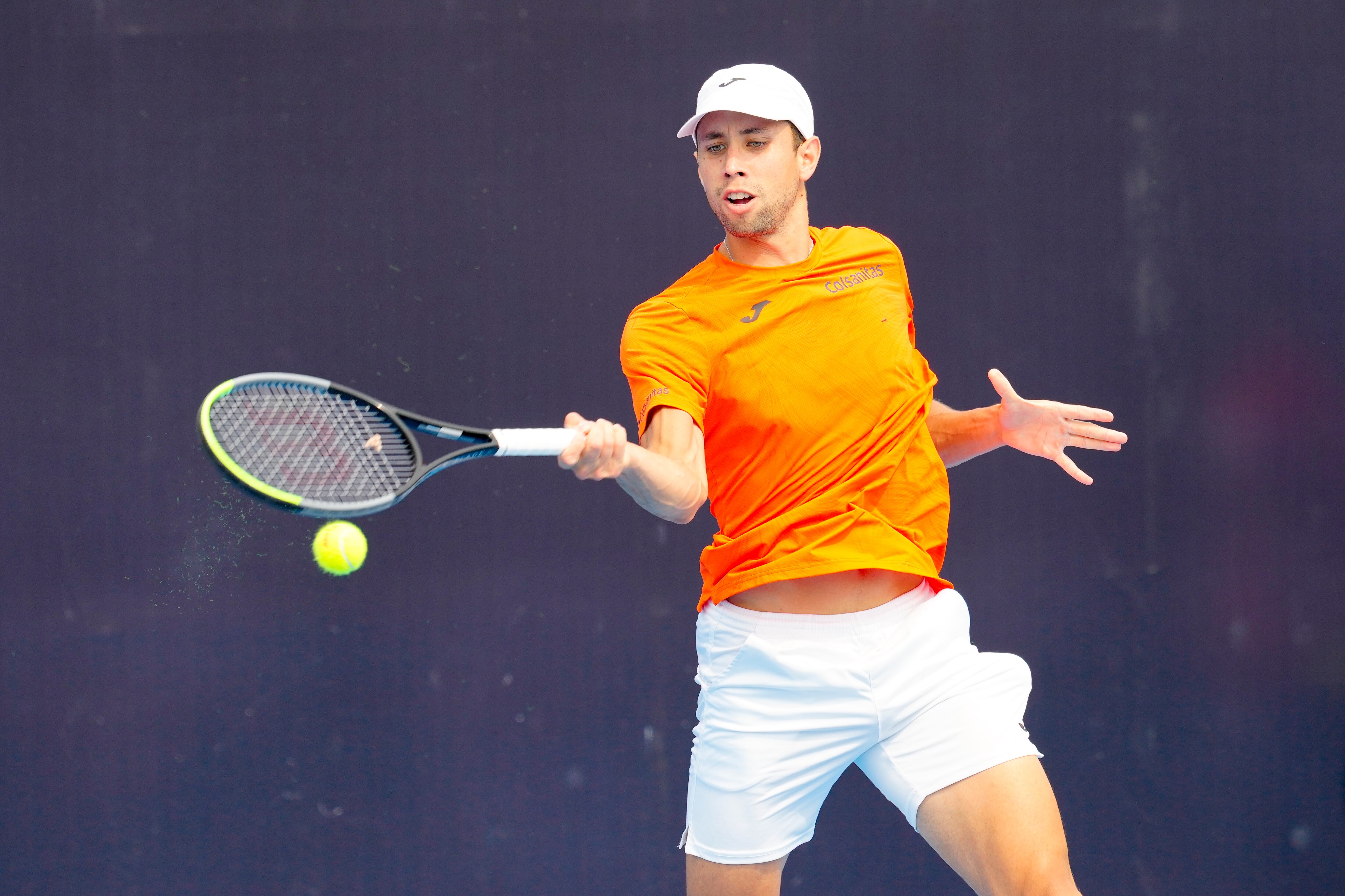 Daniel Galán durante su gira por territorio asiático. (Photo by Fred Lee/Getty Images)