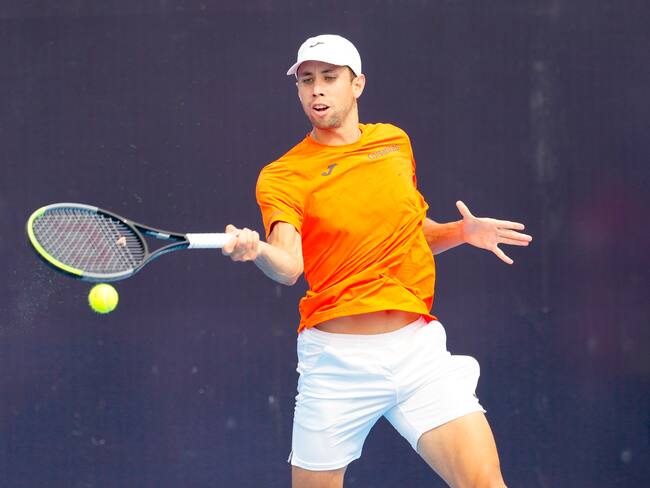 Daniel Galán durante su gira por territorio asiático. (Photo by Fred Lee/Getty Images)