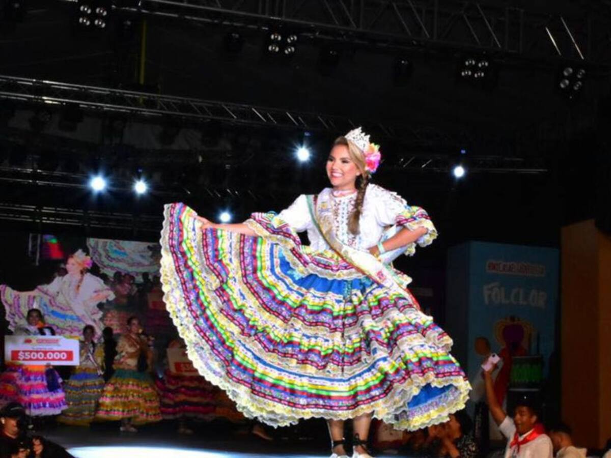 Geraldine Rodríguez es la nueva embajadora del folclor de Ibagué
