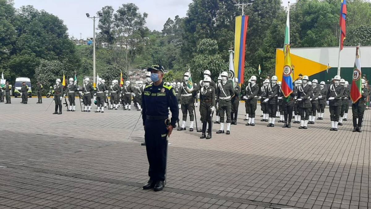 Cambio de mando en la Policía Metropolitana para Manizales y Villamaría