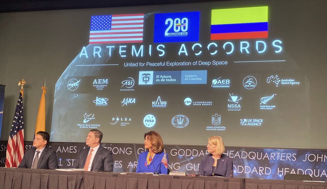 Colombia firmó acuerdo de cooperación con NASA