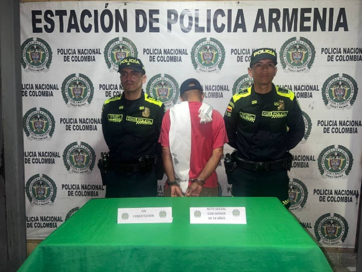 Enviaron a la cárcel a un adulto porque al parecer abuso de una menor de 12 años de edad
