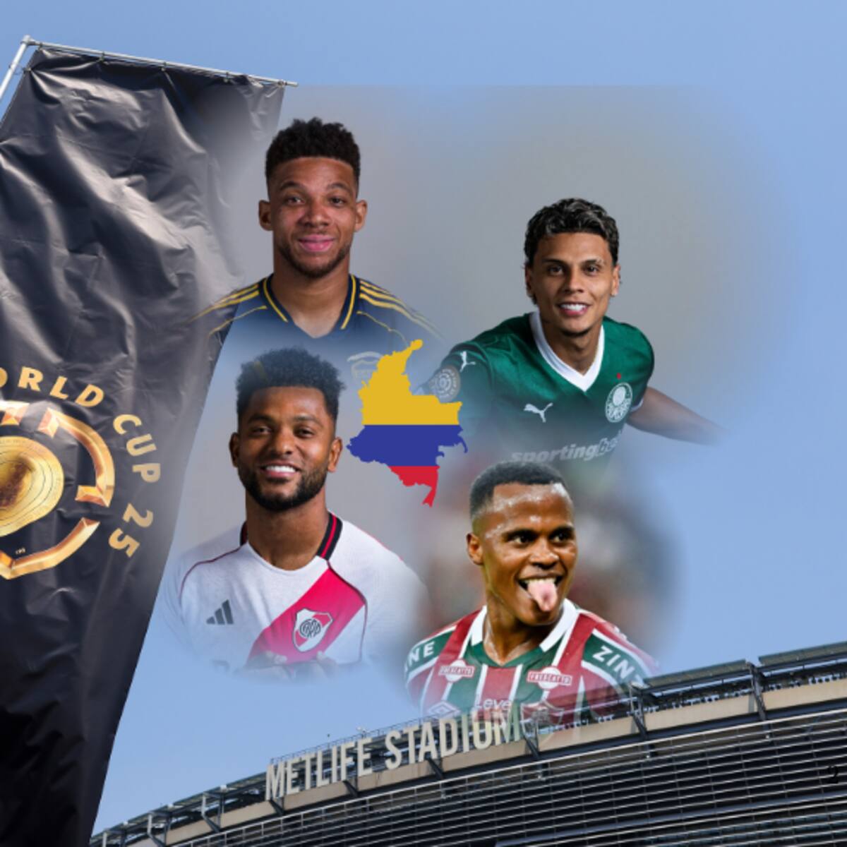 Vea acá el calendario de los futbolistas colombianos en el Mundial de Clubes 2025