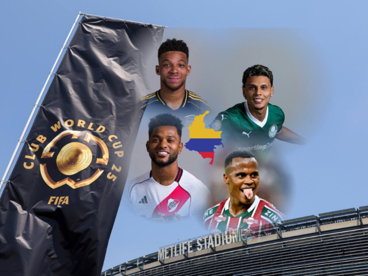 Vea acá el calendario de los futbolistas colombianos en el Mundial de Clubes 2025