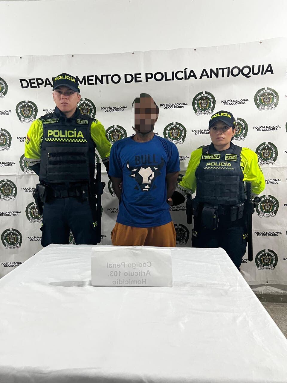 Capturado por asesinar a su pareja y herir a los hijos en Rionegro- foto alcaldía