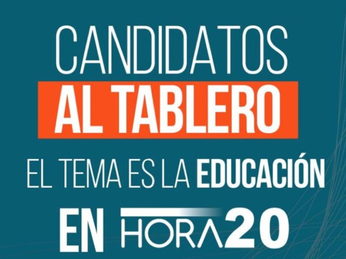 Reviva el debate "El tema es la educación": los candidatos pasan al tablero