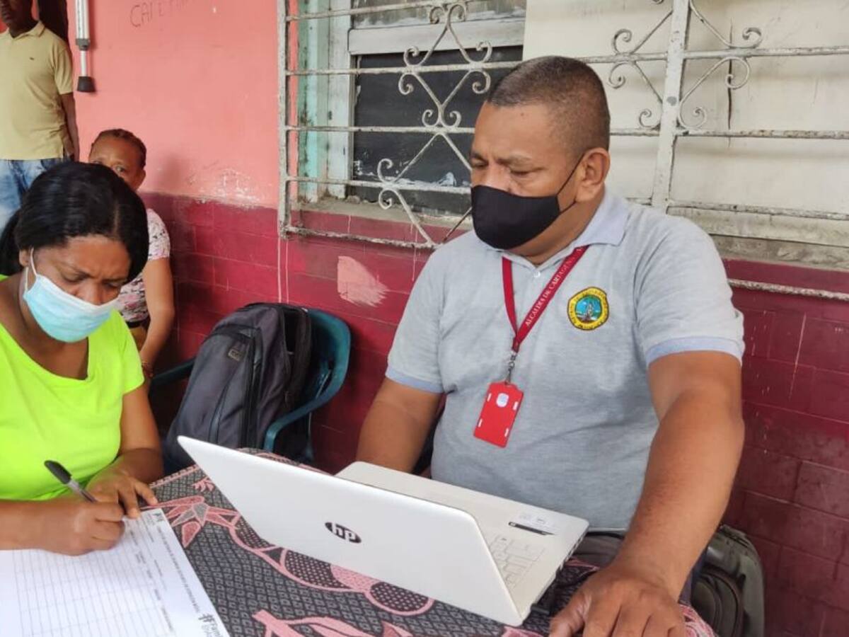 Entran en funcionamiento puntos móviles de Familias en Acción en Cartagena