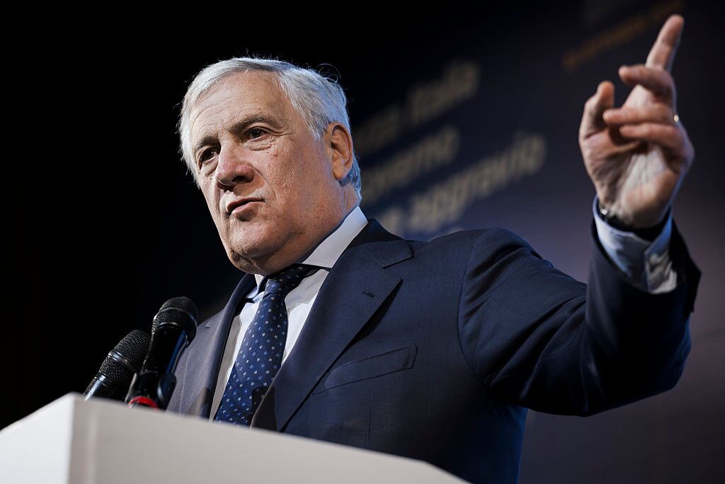 Antonio Tajani . (Photo by Nicolò Campo/LightRocket via Getty Images)