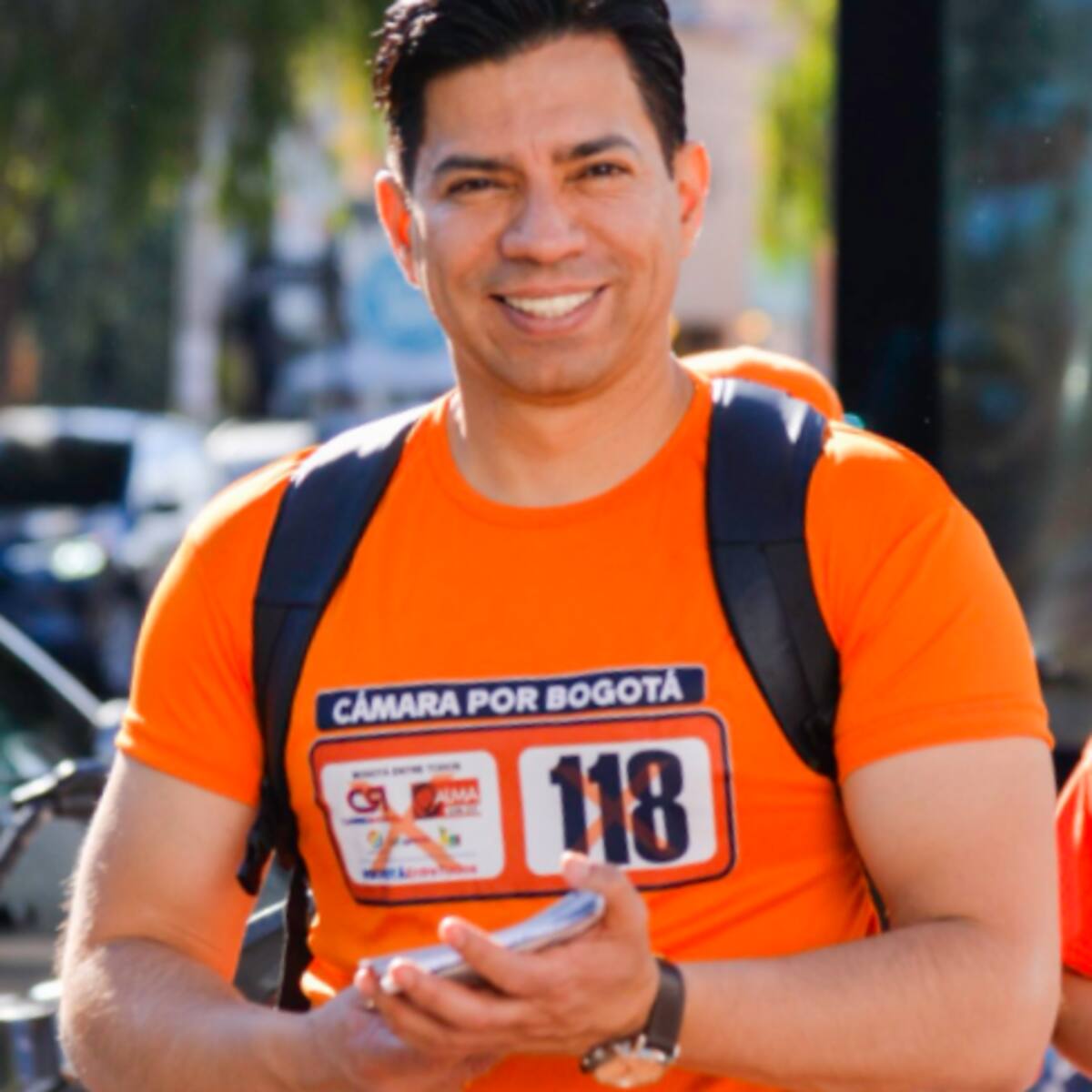 Andrés Sánchez, candidato a la Cámara que propone aumentar entre 500 y 1000 policías al año