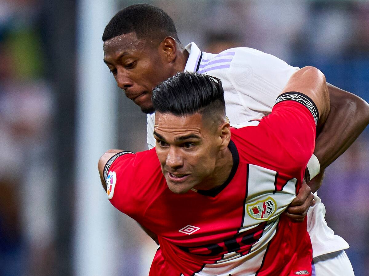Con Falcao los últimos minutos, Rayo Vallecano perdió sobre la hora con el Real Madrid