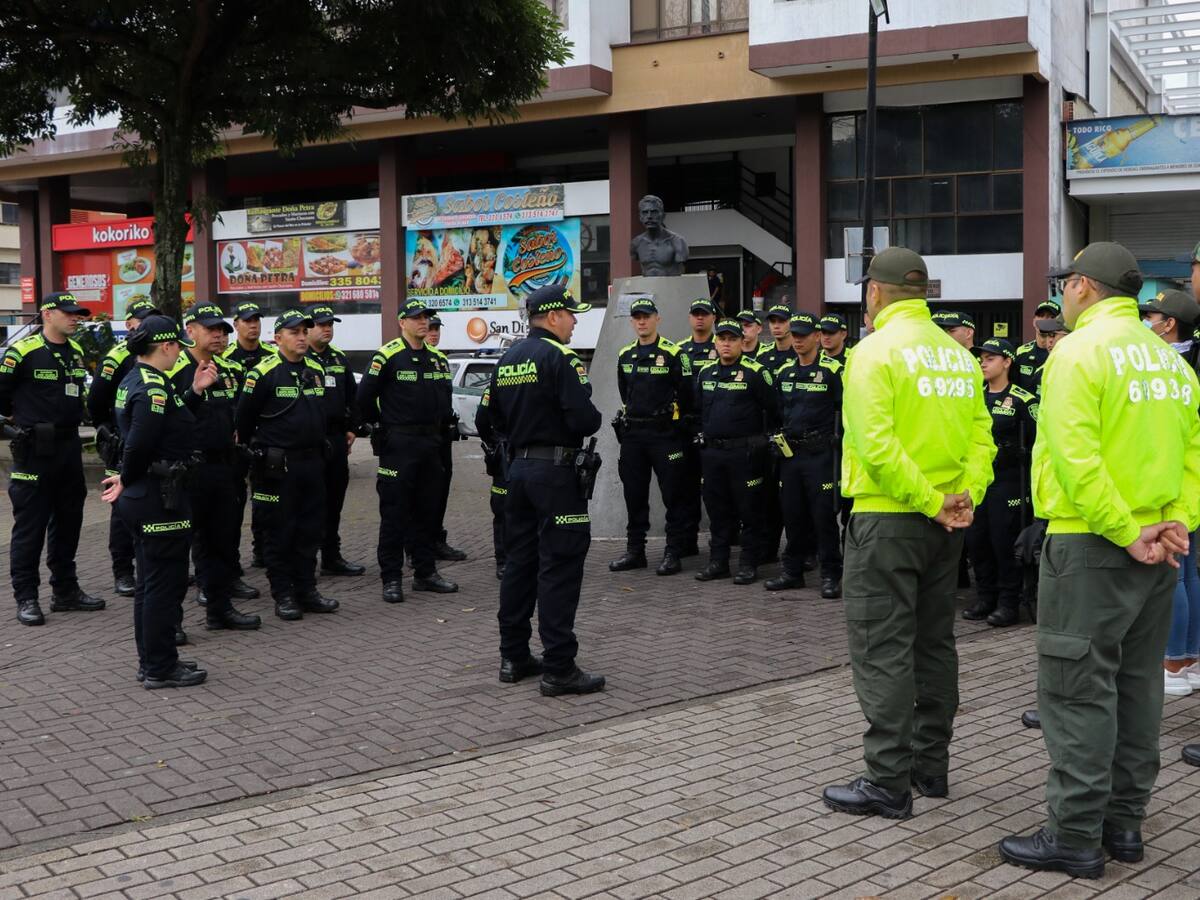 Aumentaron microcuadrantes en el centro de Pereira para evitar hurtos y extorsiones
