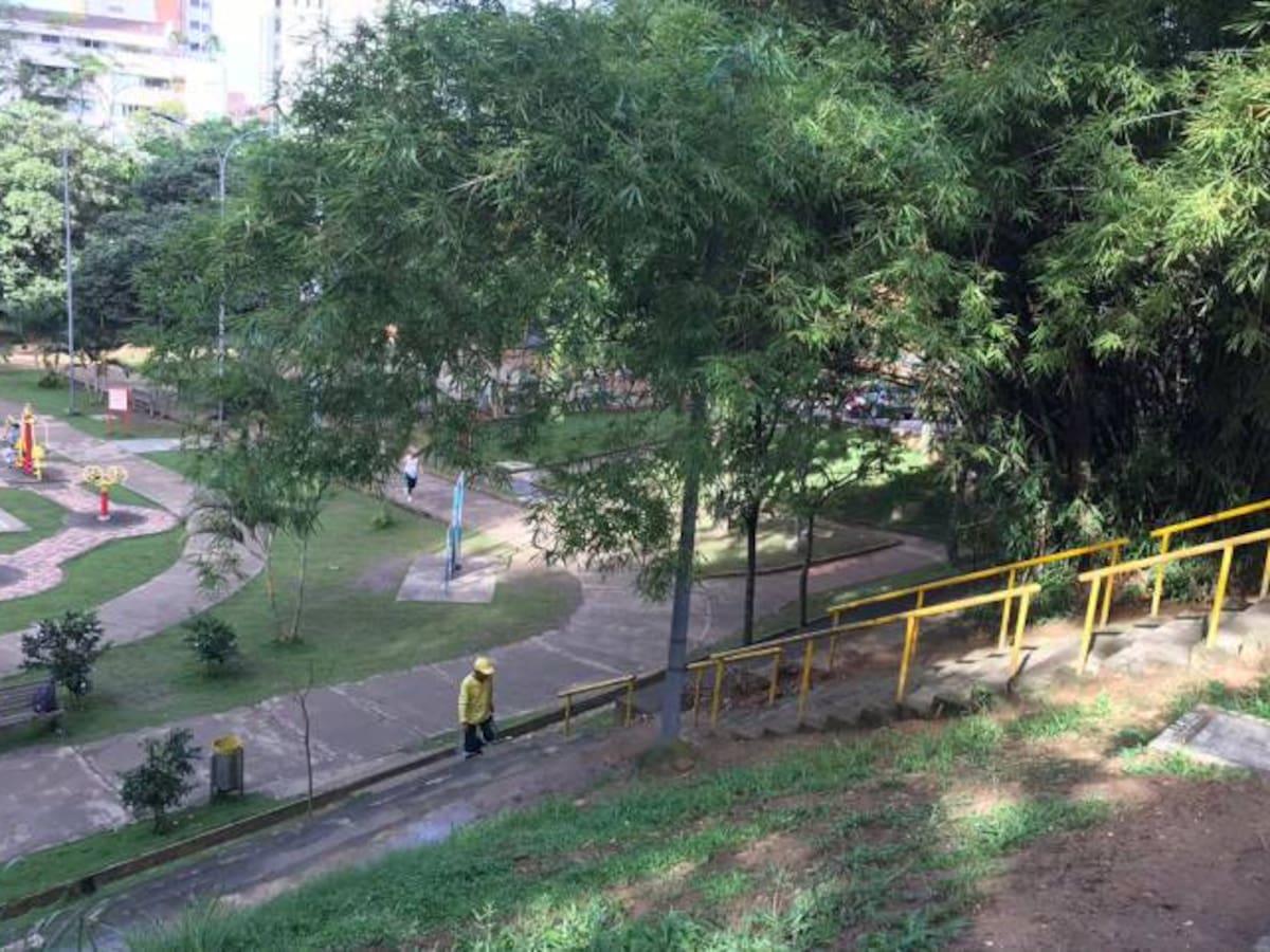Otra vez el parque de Los Leones fue escenario de una riña