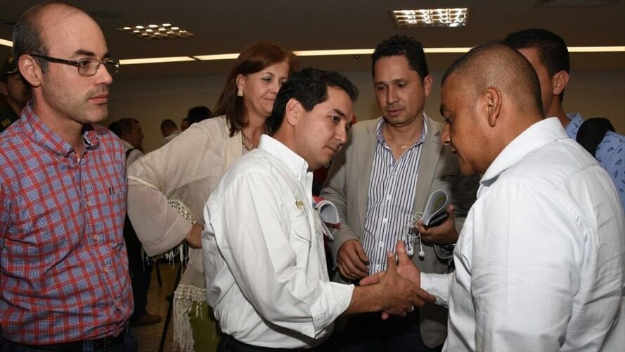 Mineros del nordeste de Antioquia logran un acuerdo con el Gobierno y la GranColombiaGold. Foto: Gobernación de Antioquia